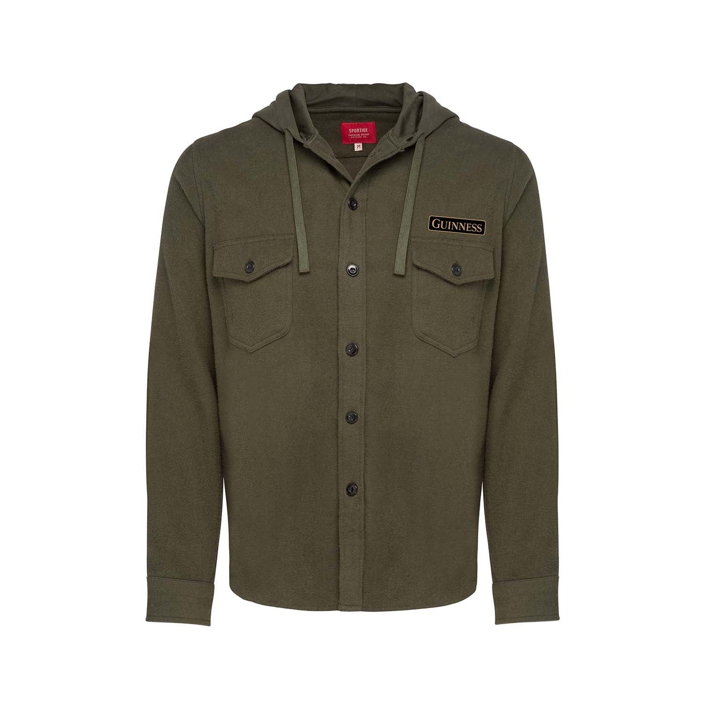 Guinness Rifle Green Shirt Jacket 