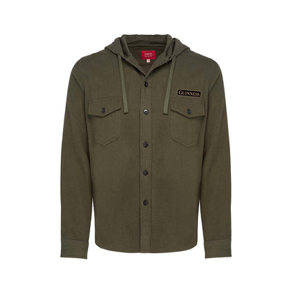 Guinness Rifle Green Shirt Jacket 
