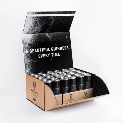 Guinness MicroDraught Stout Beer Cans (24 Pack)